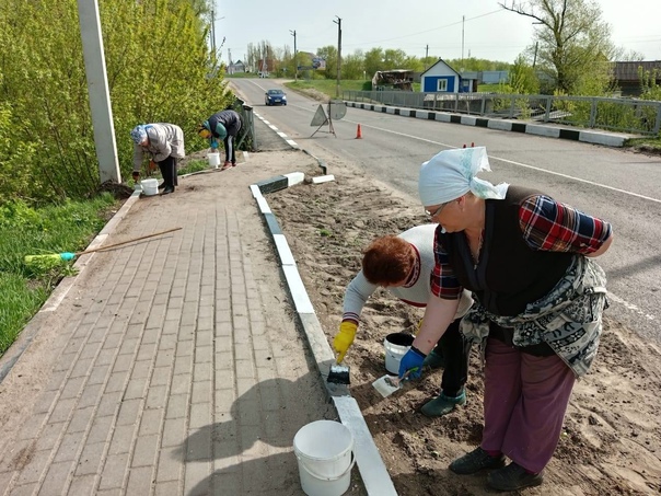 В районе с 1 по 30 апреля проходит месячник по благоустройству..